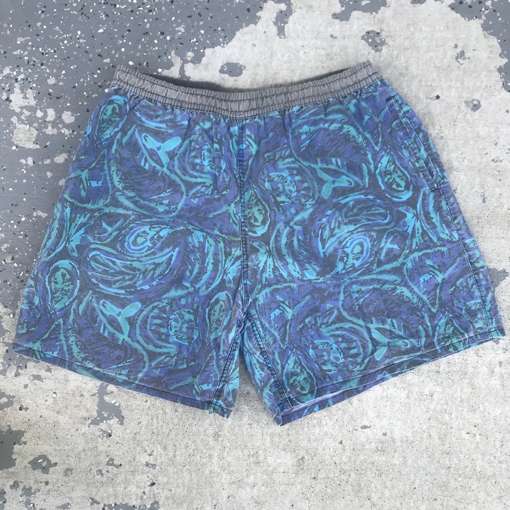 1980s Vintage Swim Trunks